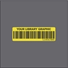 Fjernl�nsetiket 25x77 FARVET