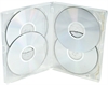 DVD-boks Amaray MultiBox 15 mm 4-6 discs KLAR PP