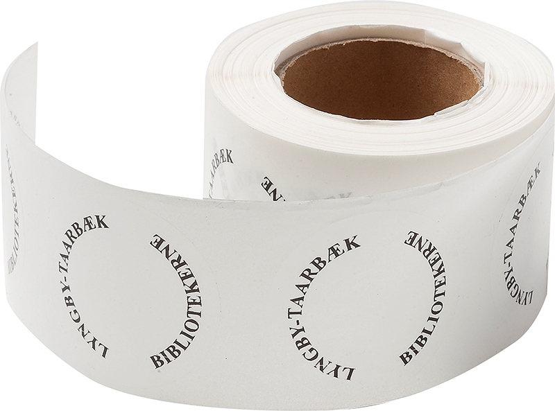 Ringetiket Ø42 acetat m/print