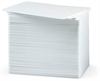 ZebraCard hvid PVC, blank - 500 stk.