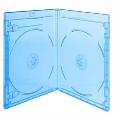 Blu-ray DVD-boks 11 mm til 2 discs, BLÅ PP