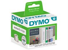 DYMO LabelWriter brevordner-etiketter papir, 38x190, 110 stk.