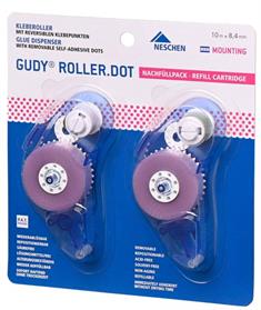 Gudy Roller.dot limroller REFILL - 2 stk.