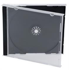 CD-boks til 1 CD med SORT tray