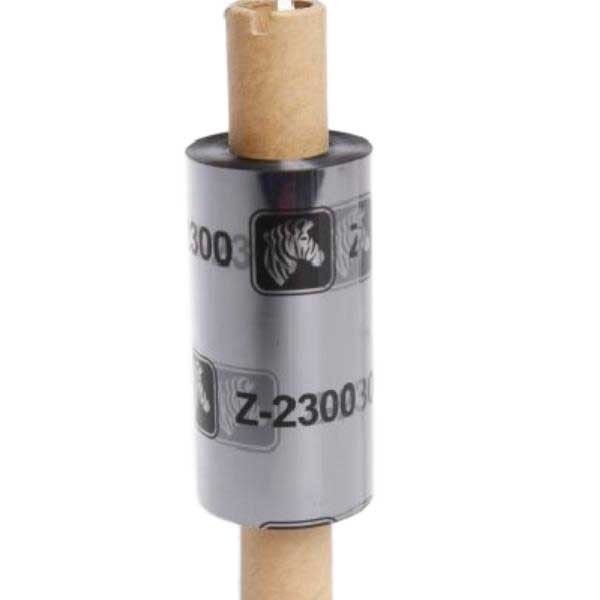 Zebra transferfolie voks 64x74, SORT (WAX)